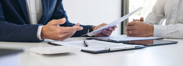 Lawyer telling his client how to give an accurate but self-protecting statement.