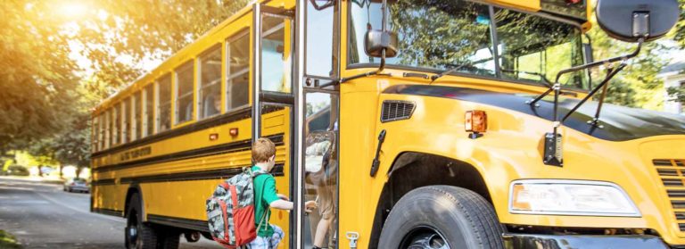 13 Students Taken to a Hospital after School Bus Crash